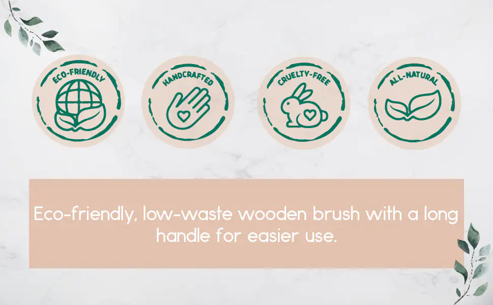 Dual Head - Bath & Body Massage Brush