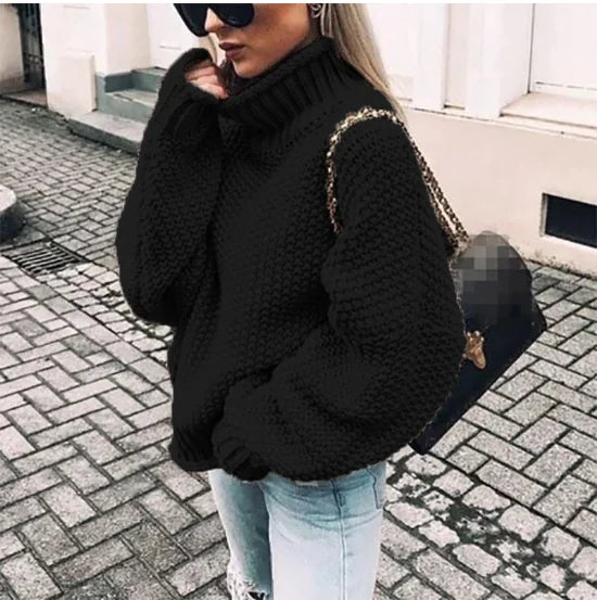 Women's Autumn-Winter Batwing Sweater (One Piece)