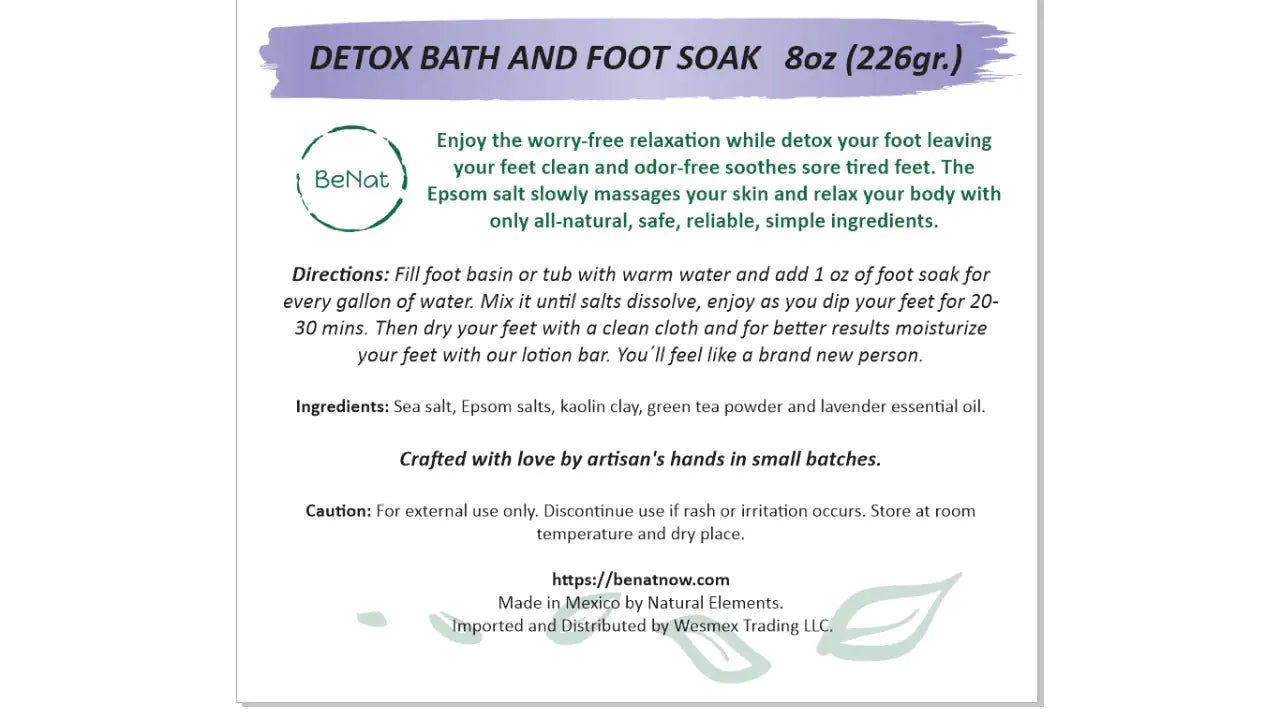 Sooth & Glow Bath + Foot Soak