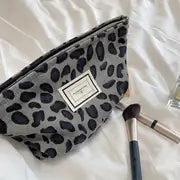 Pleasant Time - w/ Pana Vintage Leopard Print Cosmetic Bag