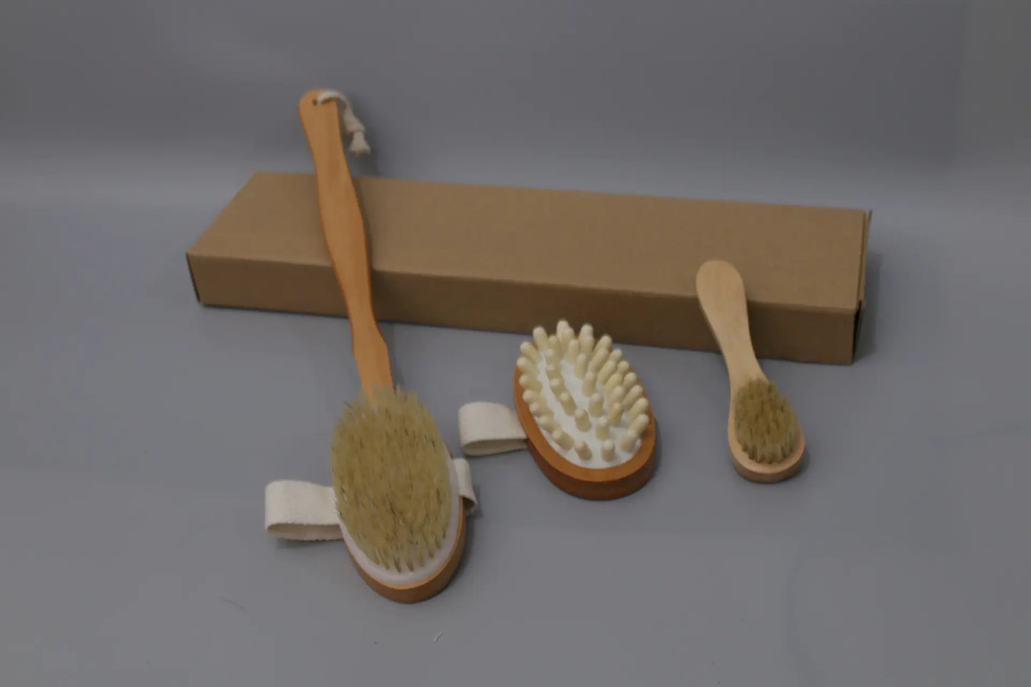 Bathroom Exfoliating Brush and Massage Set (OEM)