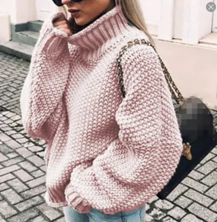 Women's Autumn-Winter Batwing Sweater (One Piece)