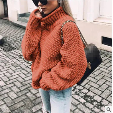 Women's Autumn-Winter Batwing Sweater (One Piece)