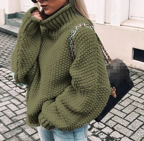 Women's Autumn-Winter Batwing Sweater (One Piece)