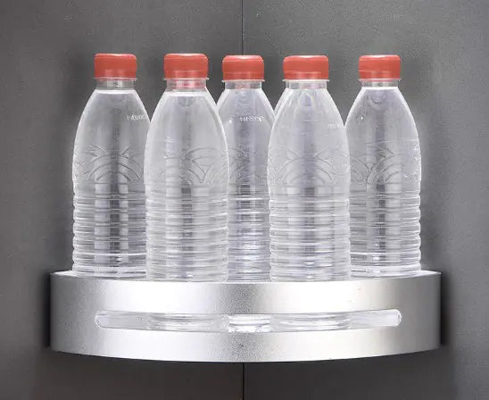 Hole-Free Bathroom Storage Rack