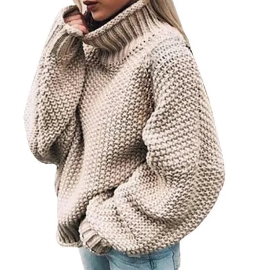 Women's Autumn-Winter Batwing Sweater (One Piece)