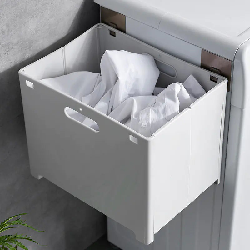 Seamless Wall-Mounted Dirty Clothes Basket