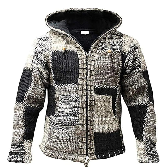 Warm Hooded Jacket for Fashionable Winter Wear