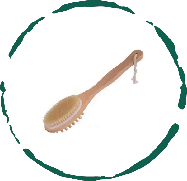 Dual Head - Bath & Body Massage Brush