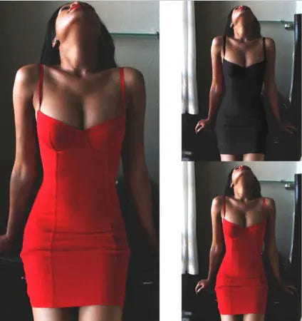 Strapless Bodycon Dress for Nightclub Wear