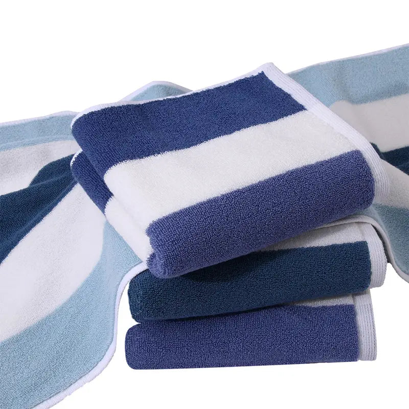 Cotton Stripe Hand Towel