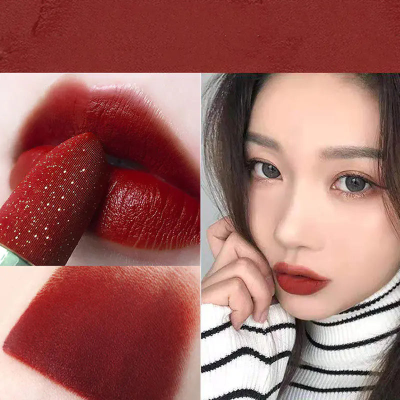 Star Gold Diamond Velvet Matte Red Makeup Moisturizer (Squalane)