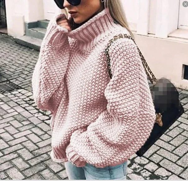 Women's Autumn-Winter Batwing Sweater (One Piece)