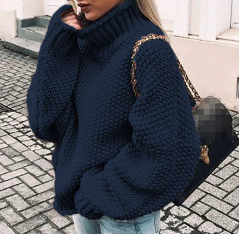 Women's Autumn-Winter Batwing Sweater (One Piece)