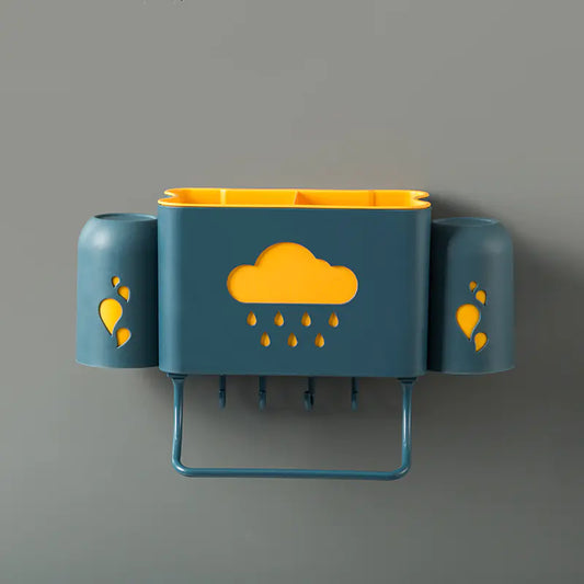 Bathroom Storage Rack and Kitchen Utensil Holder