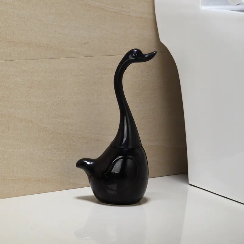 Ceramic Swan Toilet Wand