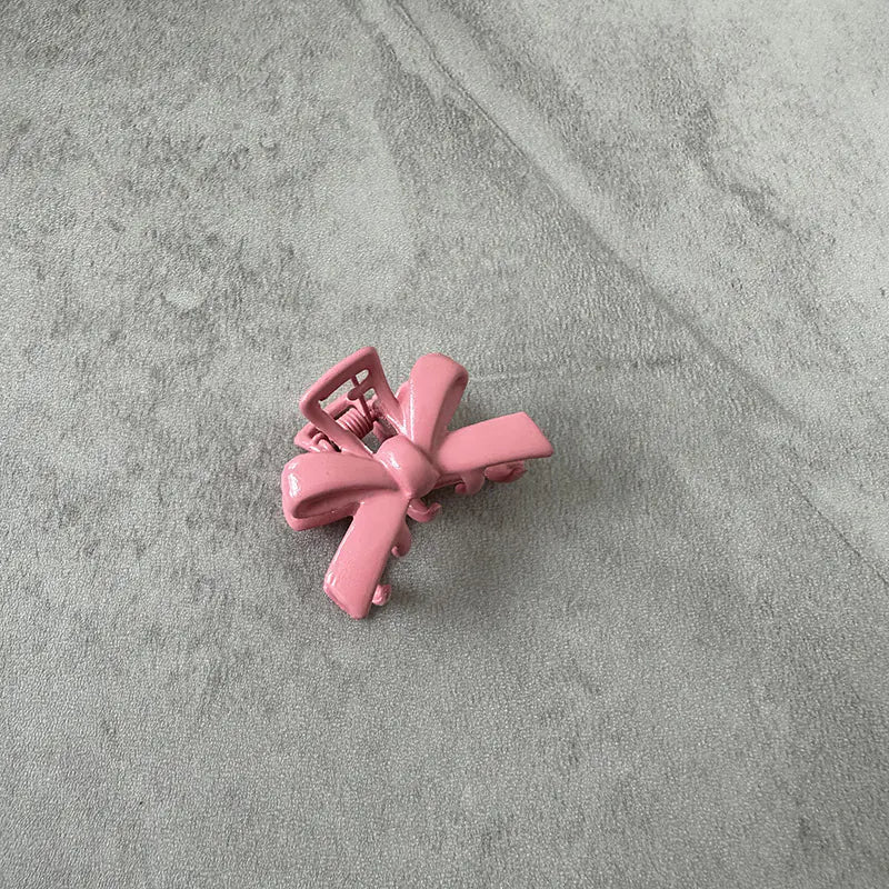 Sweet Alloy Bow Hair Clip for Women