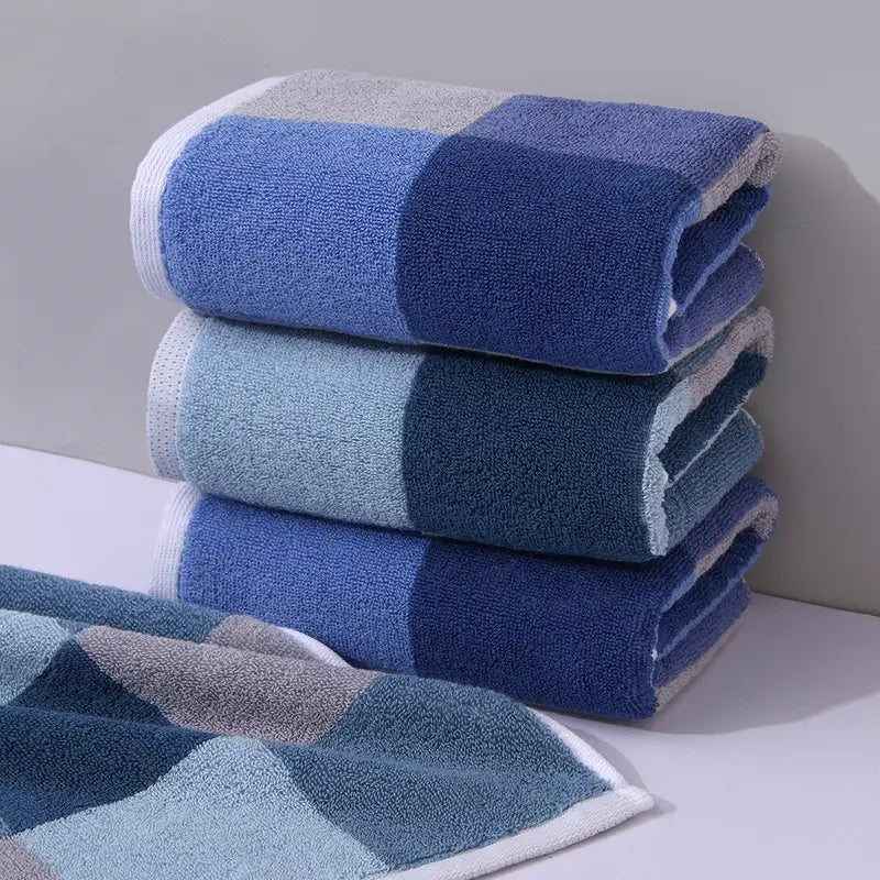 Cotton Stripe Hand Towel