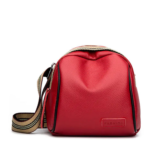 Genuine Cowhide Saddle Bags for Women Handbags