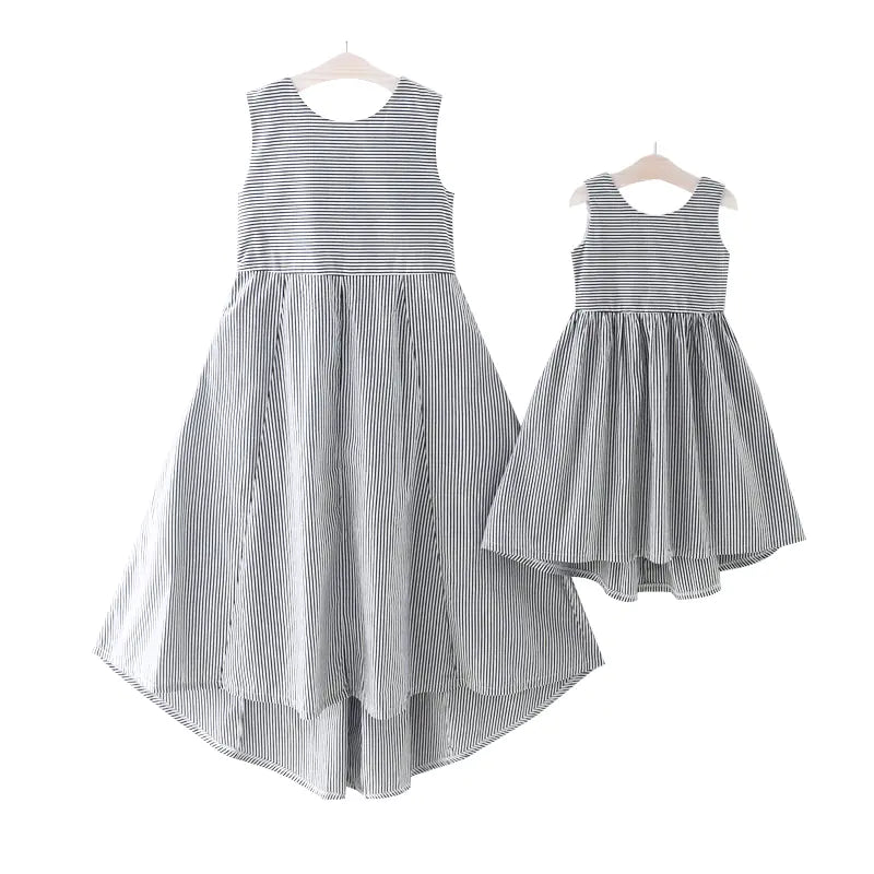 Striped Skirt for Women and Girls' Summer Dresses