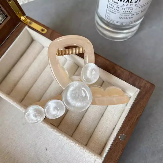 Large Acrylic Summer Hair Clip for Women