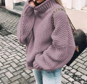 Women's Autumn-Winter Batwing Sweater (One Piece)