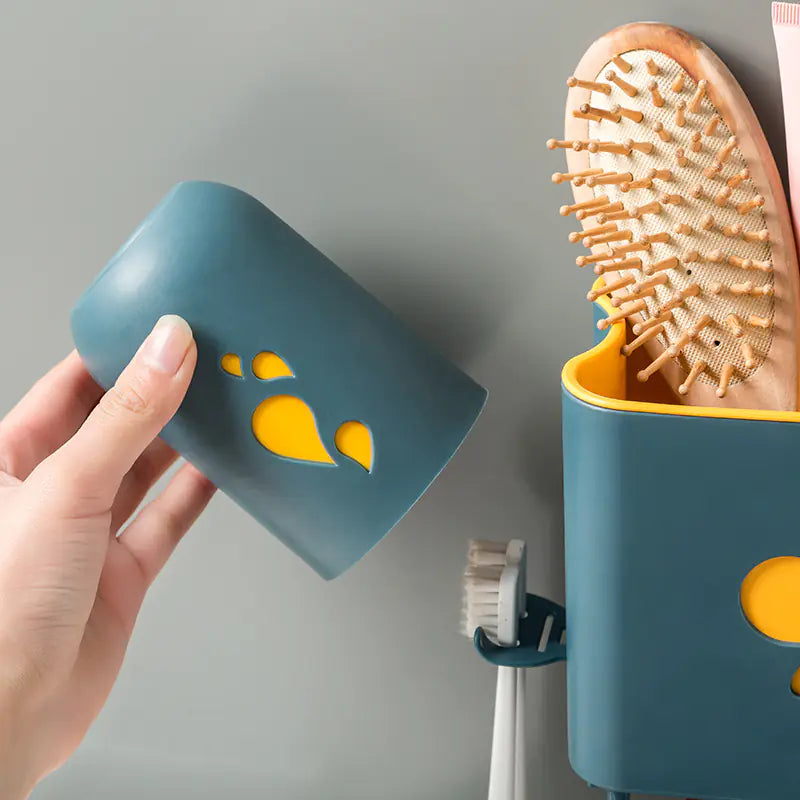 Bathroom Storage Rack and Kitchen Utensil Holder