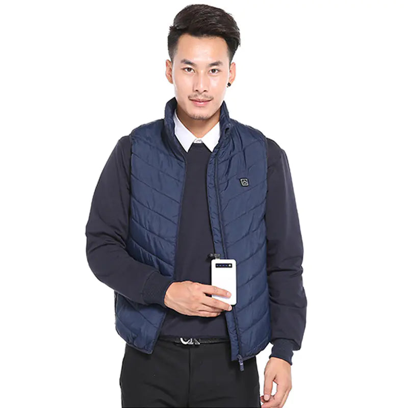 Heated USB Vest for Men and Women - Tactical Thermal Wear