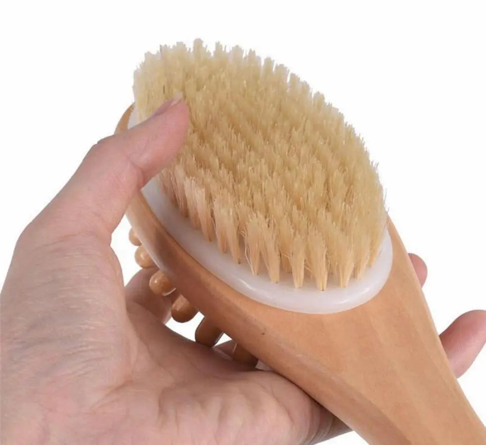 Dual Head - Bath & Body Massage Brush