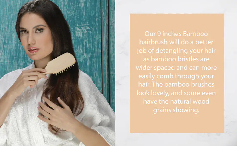 BeNat Wooden Detangling Hair Brush