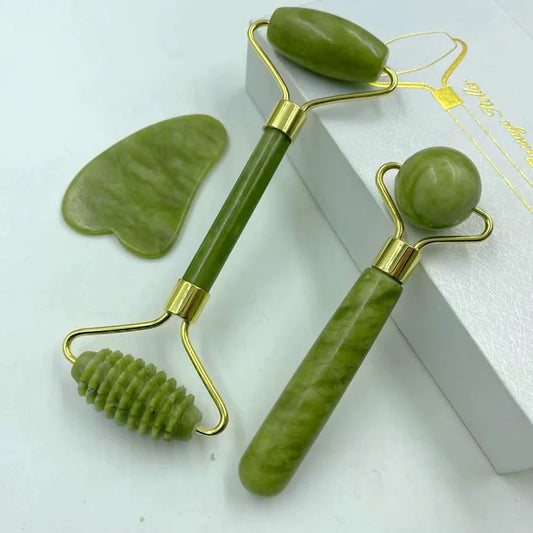 Natural Jade Roller Beauty Device