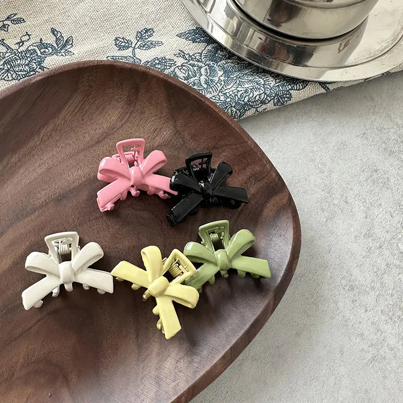Sweet Alloy Bow Hair Clip for Women