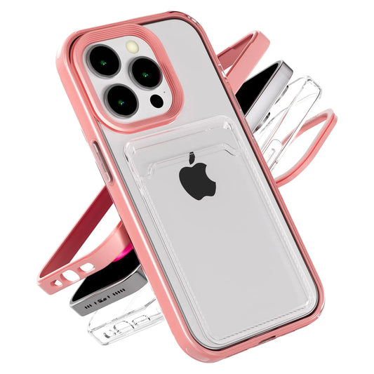 YOUULAR Crystal Clear Case for Apple iPhone 16 Pro Max