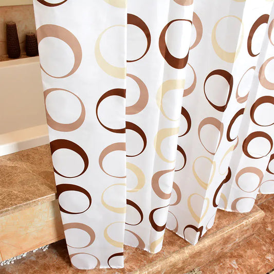 European-style shower curtains