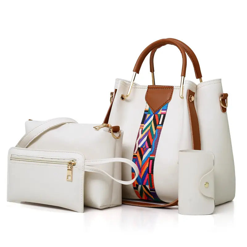 4-Piece Women's Shoulder Bag Set