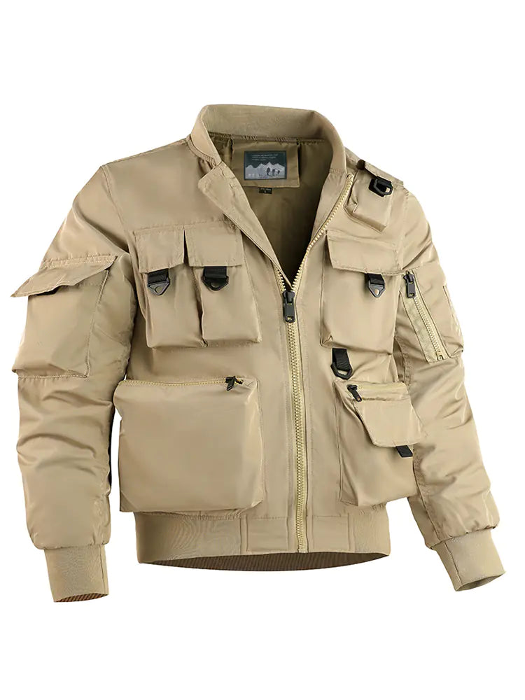Men's Tactical Jacket - Windproof & Waterproof Outdoor Wear