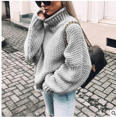 Women's Autumn-Winter Batwing Sweater (One Piece)