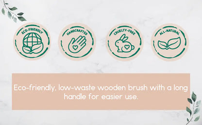 Dual Head - Bath & Body Massage Brush