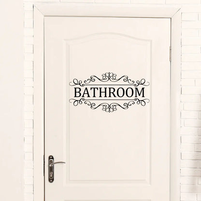 Self-Adhesive Bathroom Wall Stickers