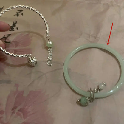 Vintage Beaded Handstring with Unique Character