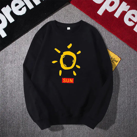 Trendy Autumn Cotton Sweatshirt for Men (Casual Wear)