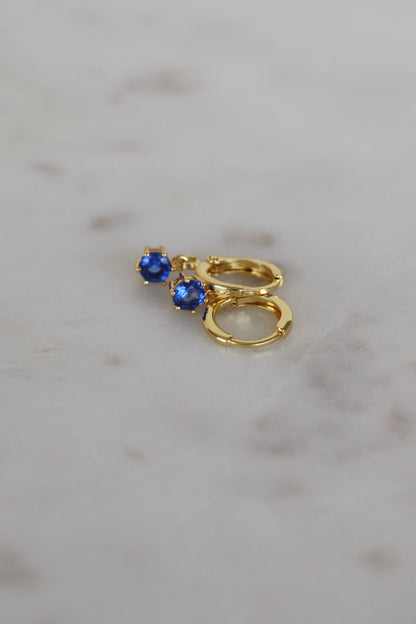 ROUND BIRTHSTONE HUGGIES