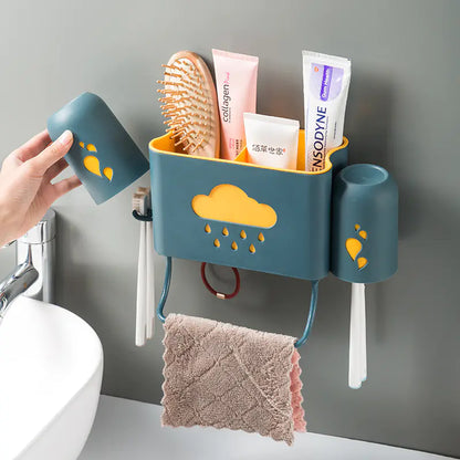 Bathroom Storage Rack and Kitchen Utensil Holder