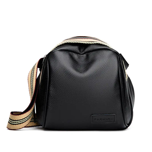 Genuine Cowhide Saddle Bags for Women Handbags