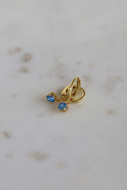 ROUND BIRTHSTONE HUGGIES