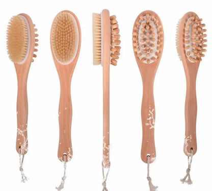 Dual Head - Bath & Body Massage Brush