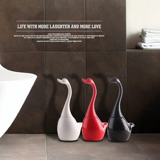 Ceramic Swan Toilet Wand