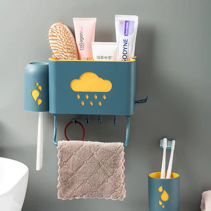 Bathroom Storage Rack and Kitchen Utensil Holder