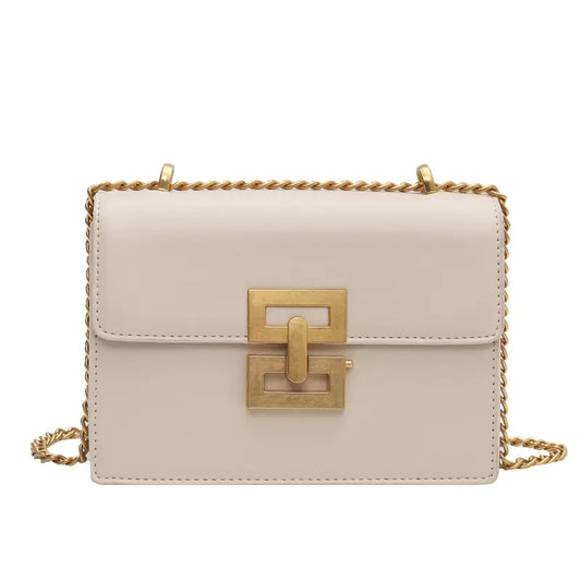 Retro European American Handbags with Chain Detail