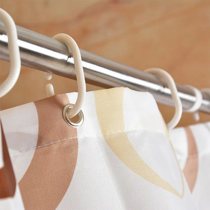 European-style shower curtains